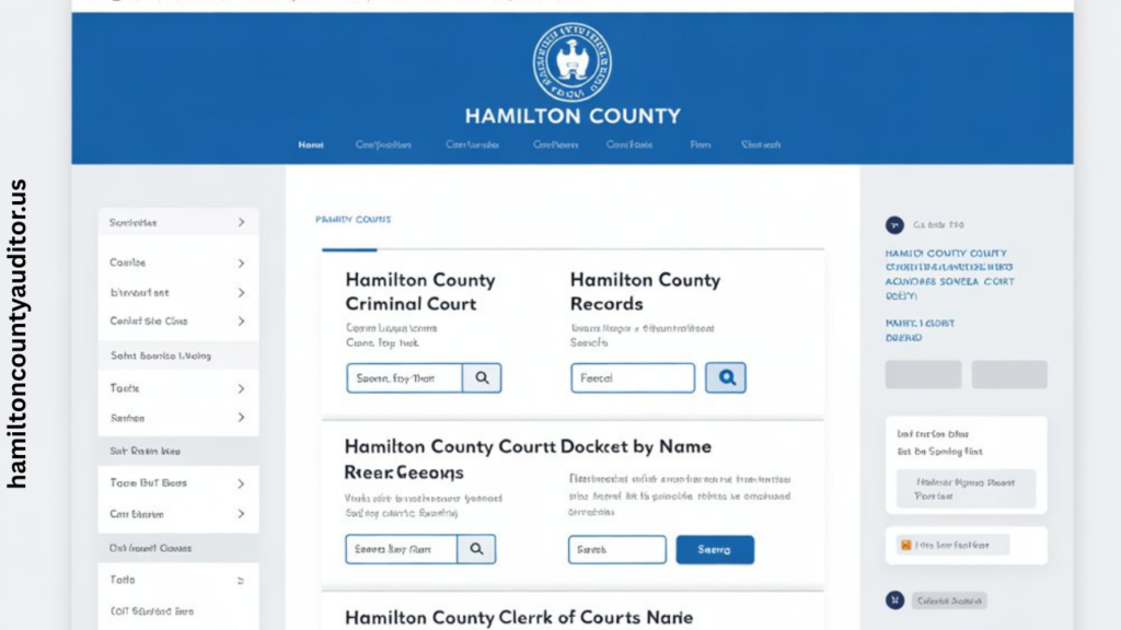 “Hamilton County Court Records: Cases, Dockets & Clerk Info