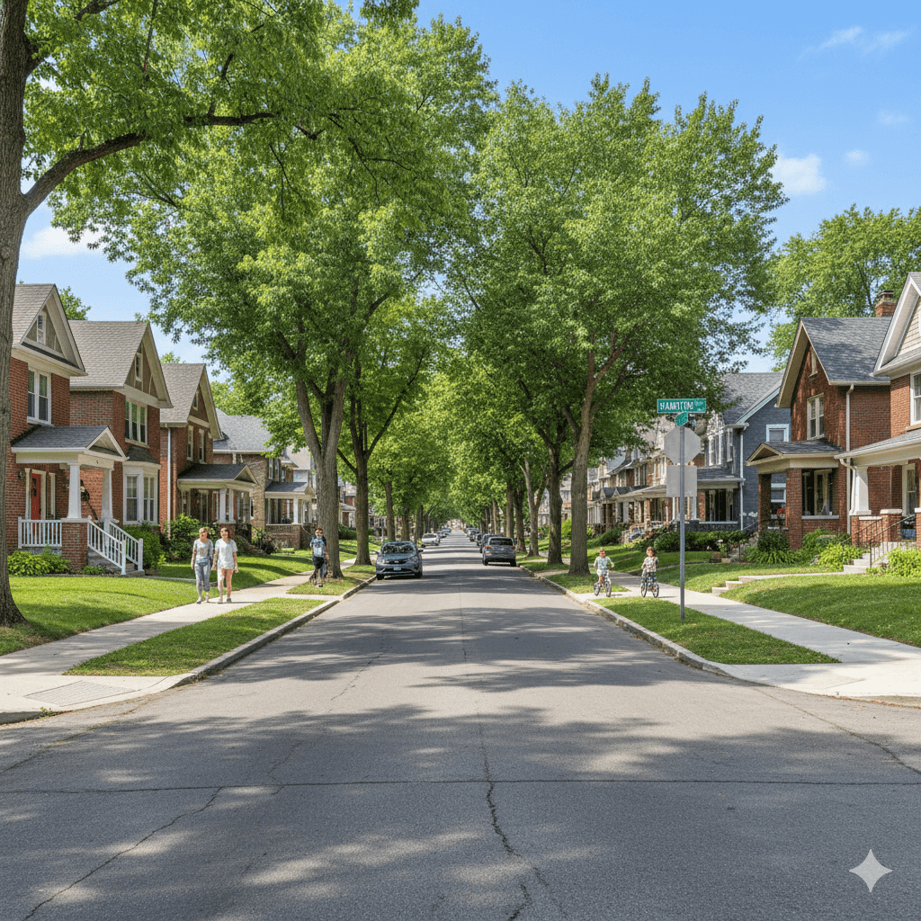 Hamilton Avenue Apartments, Map & Homes for Sale