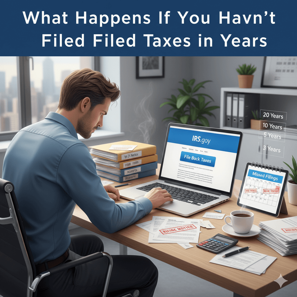 What Happens If You Haven’t Filed Taxes in Years? Guide for 2, 3, 5, 10, or 20 Years