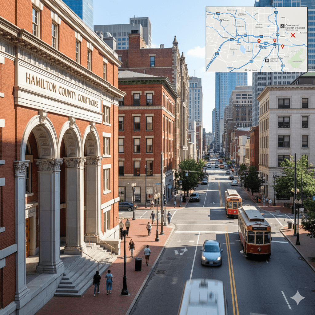 138 East Court Street Cincinnati OH – Directions, Phone & Hamilton County Courthouse Info